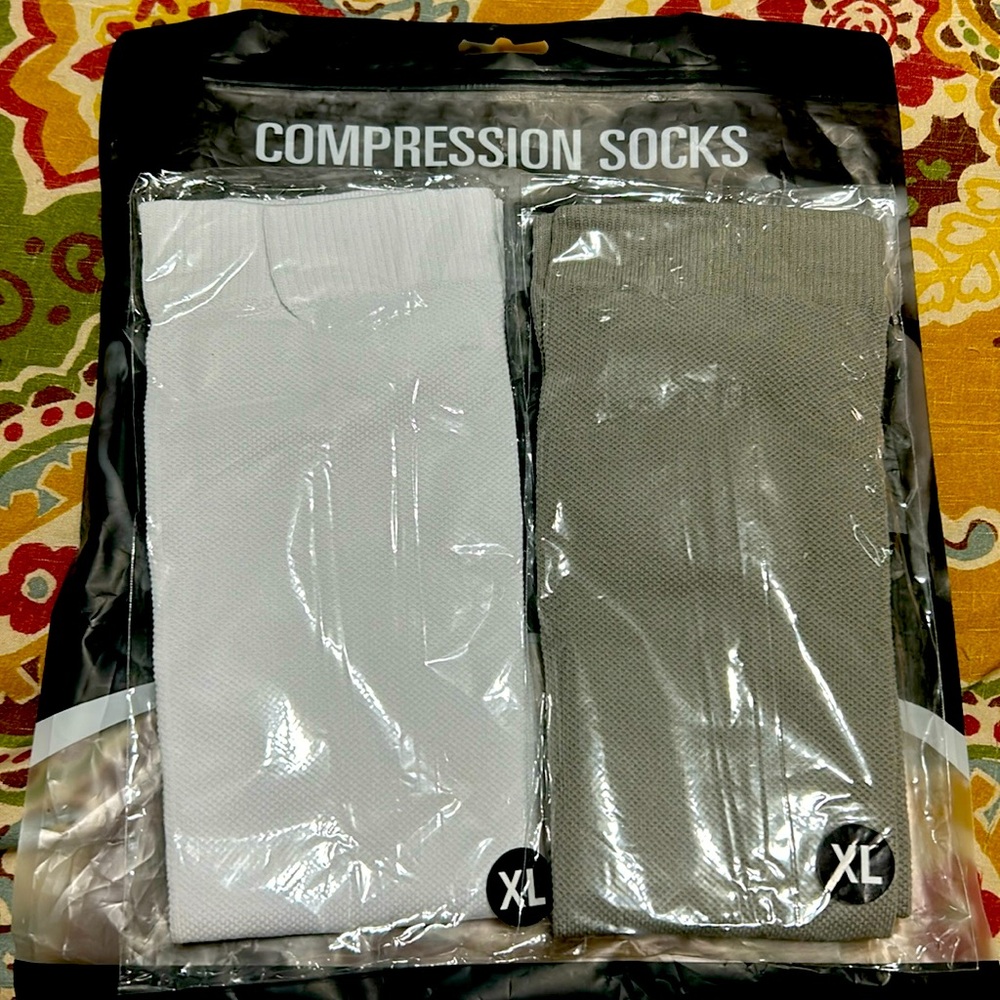 Compression ankle socks